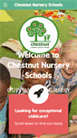 Mobile Screenshot of chestnut-nursery.co.uk